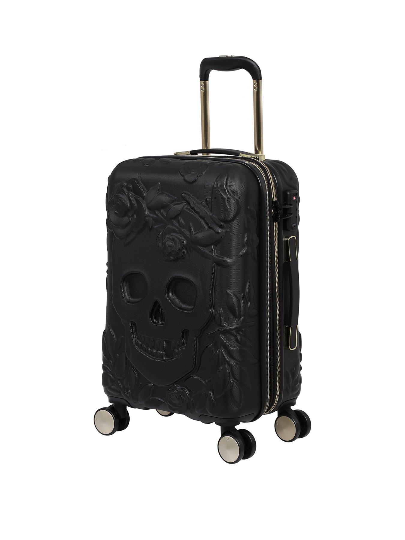 it skull suitcase