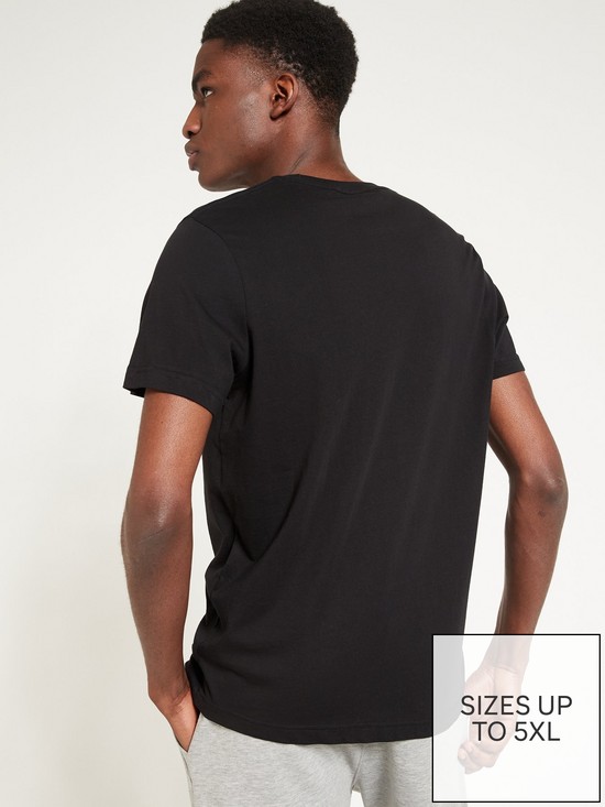 stillFront image of everyday-essentials-crewnbspnecknbspt-shirt-black