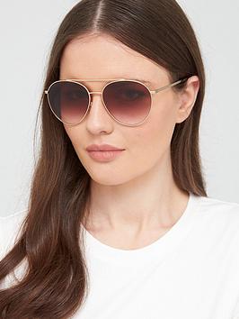 burberry-pilot-sunglasses-pale-gold