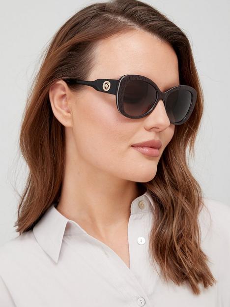 michael-kors-oval-sunglasses-dark-brown-mk-jacquard-logo