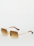 image of ray-ban-square-sunglasses-gold