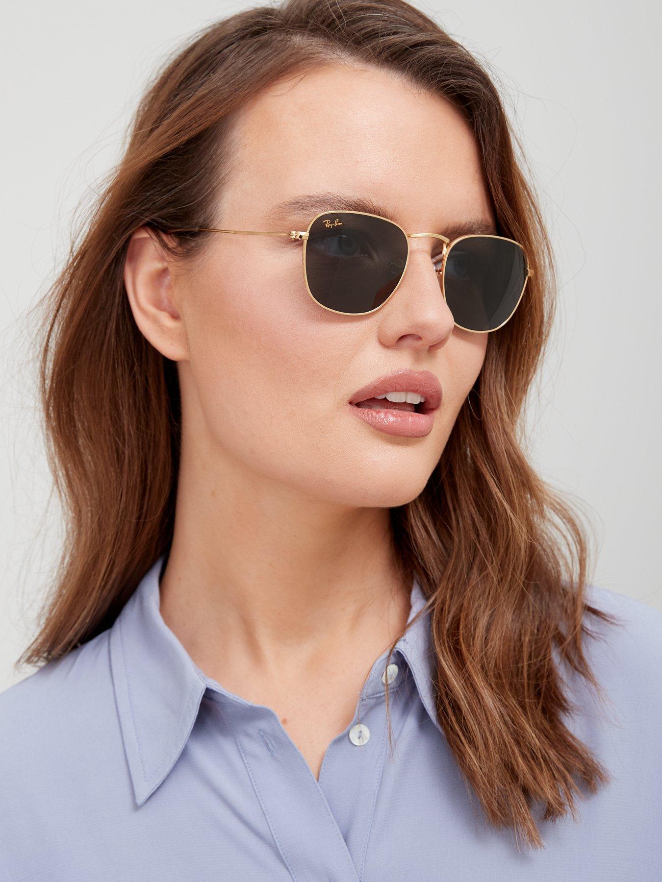 Image 1 of 5 of Ray-Ban Square Sunglasses - Legend Gold
