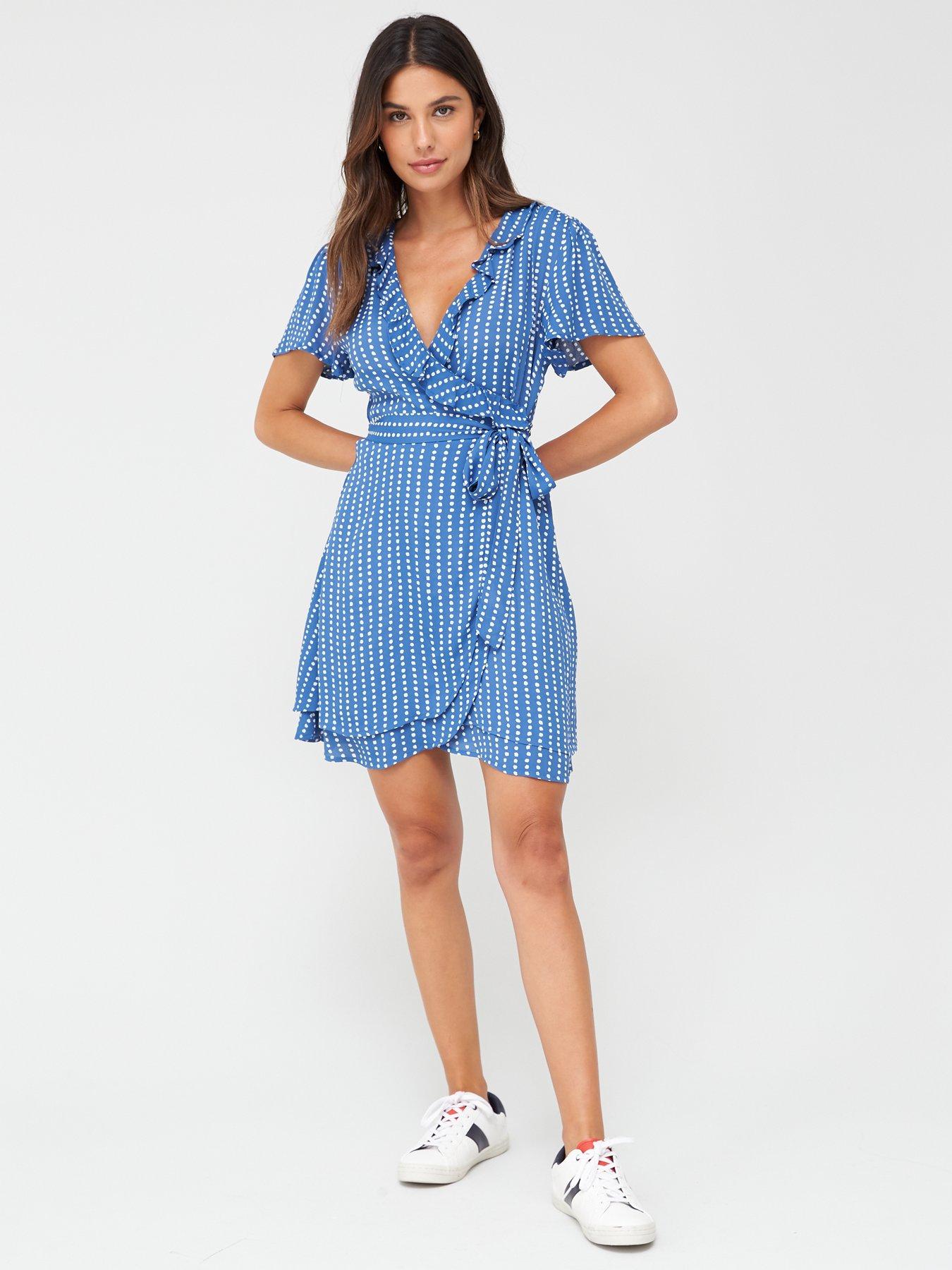 superdry summer wrap dress