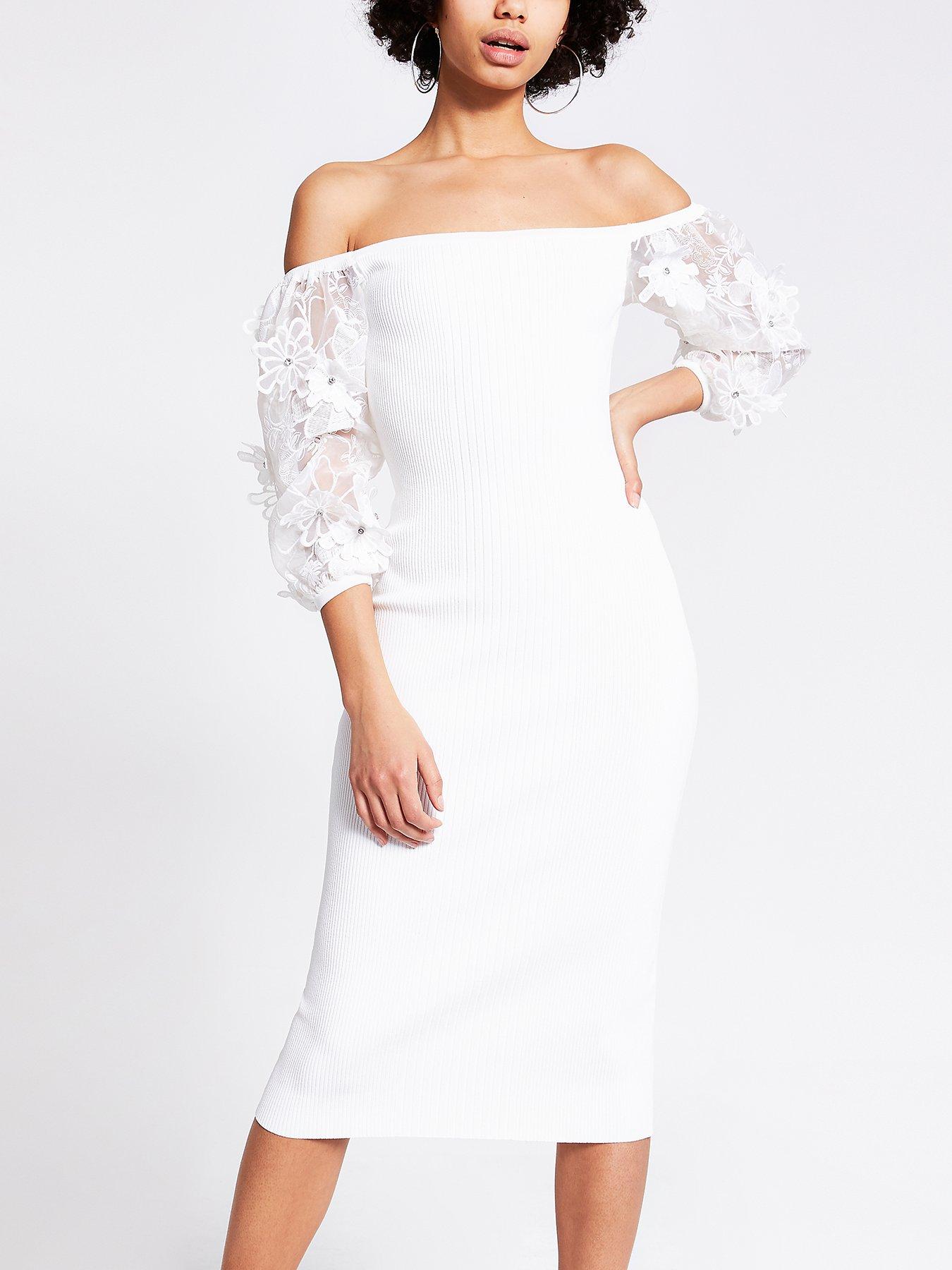 littlewoods white dress