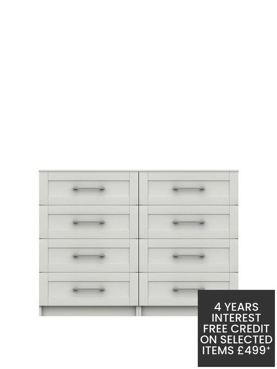 front image of regal-ready-assembled-4-4-drawer-chest