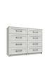  image of regal-ready-assembled-4-4-drawer-chest