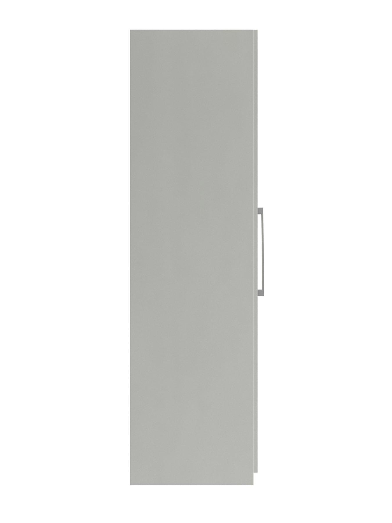 Image 5 of 6 of One Call Regal Part Assembled 4 Door Centre Mirror Wardrobe