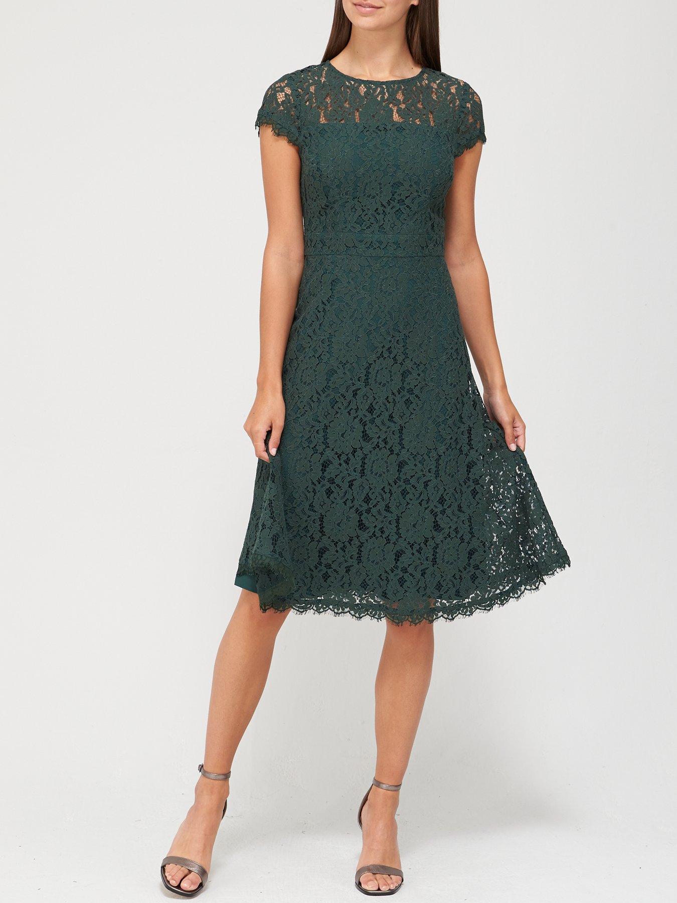 littlewoods green dress