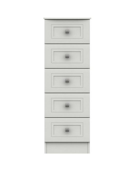 front image of harris-ready-assembled-5-drawer-tall-boy