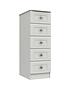  image of harris-ready-assembled-5-drawer-tall-boy