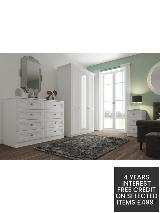 stillFront image of harris-4-piece-ready-assembled-package-2-doornbspwardrobe-5-drawer-chest-and-2-bedside-chests