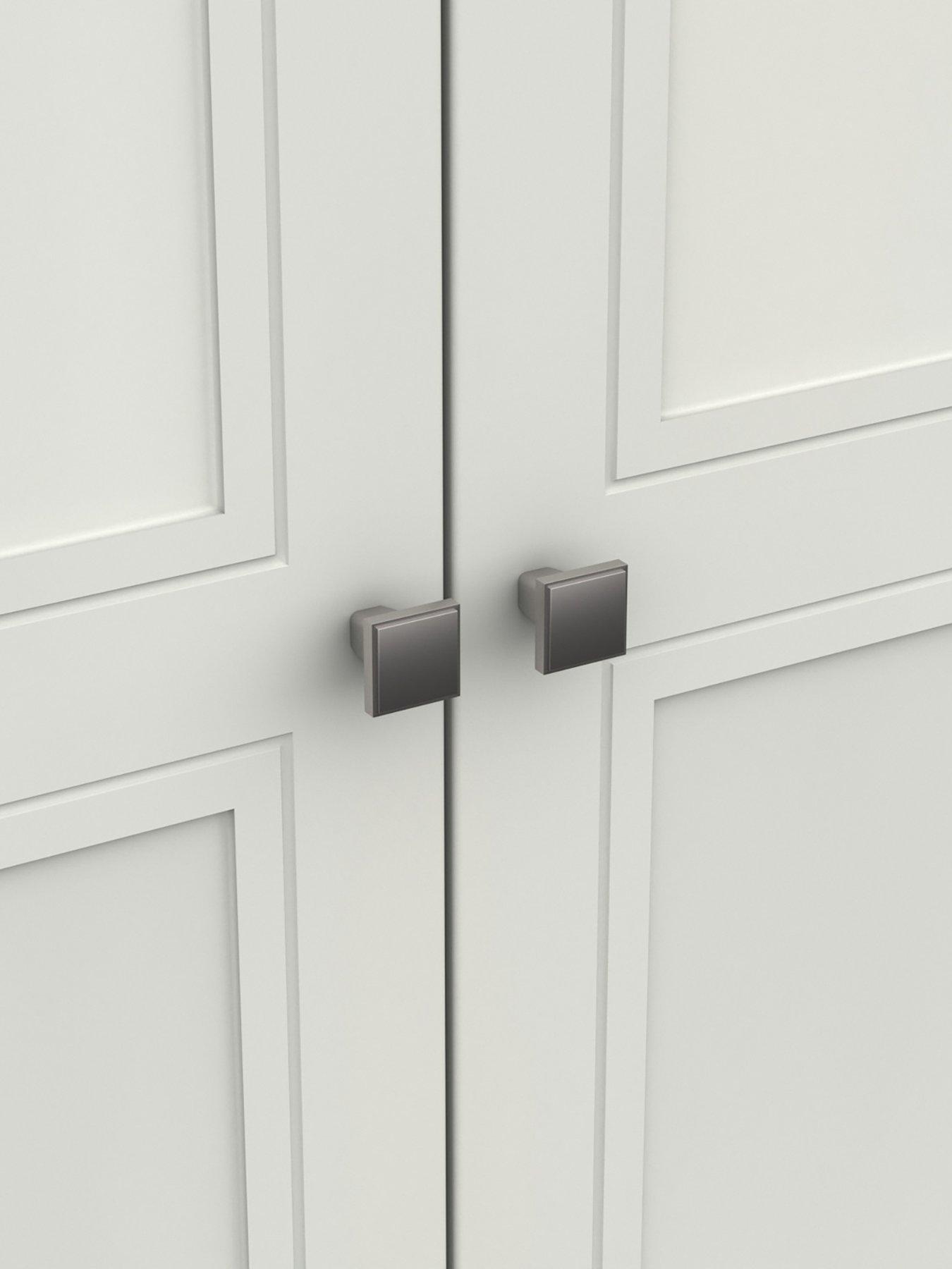  image of harris-part-assembled-4-doornbspmirrored-wardrobe