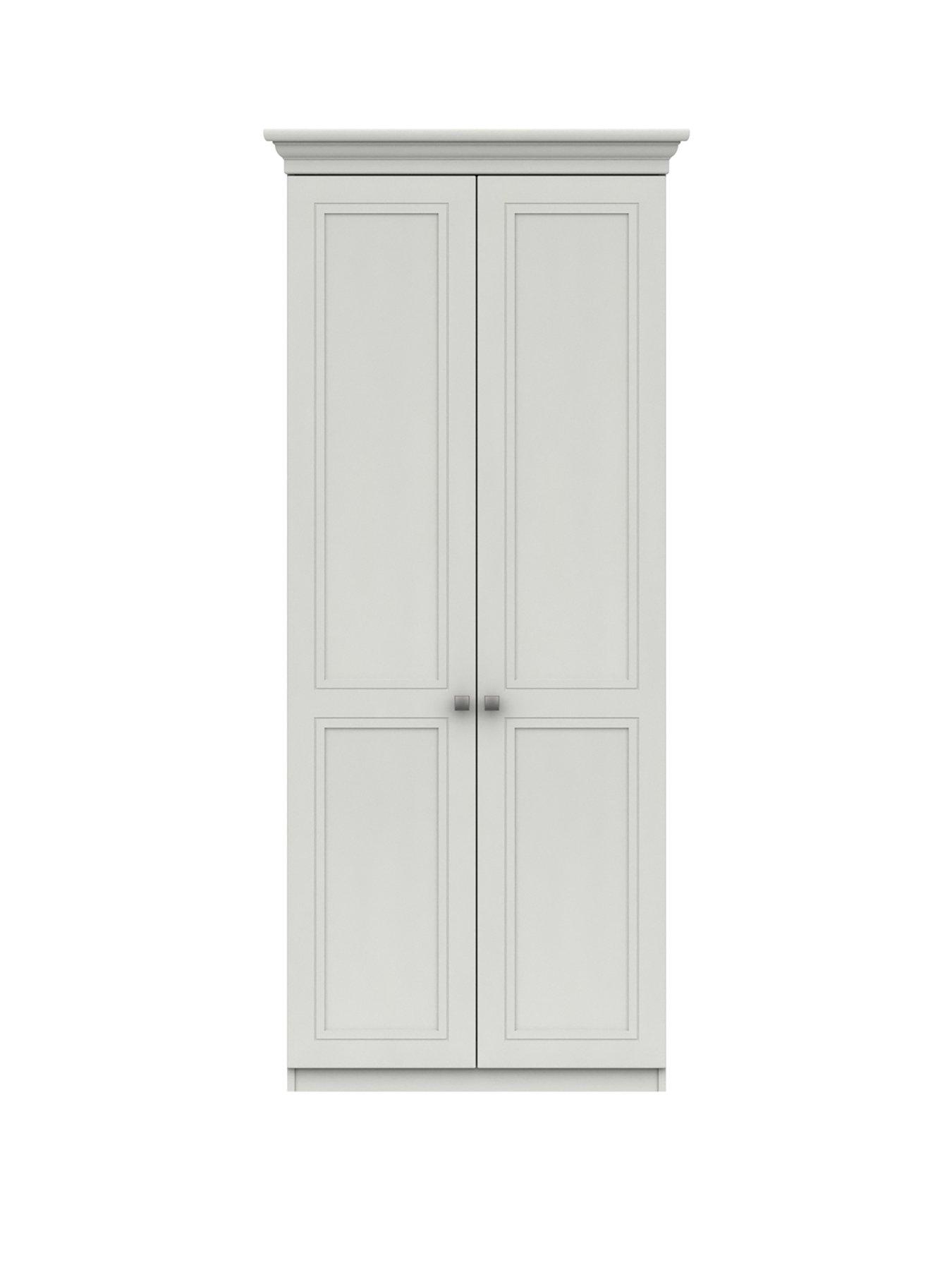 One Call Harris Ready Assembled 2 Door Wardrobe