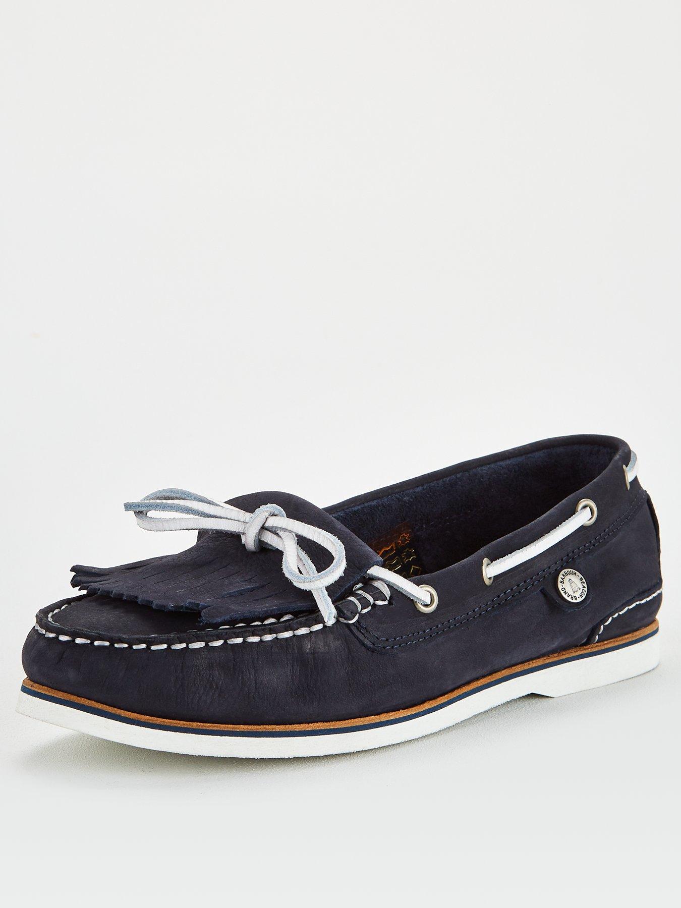 barbour ellen boat shoes