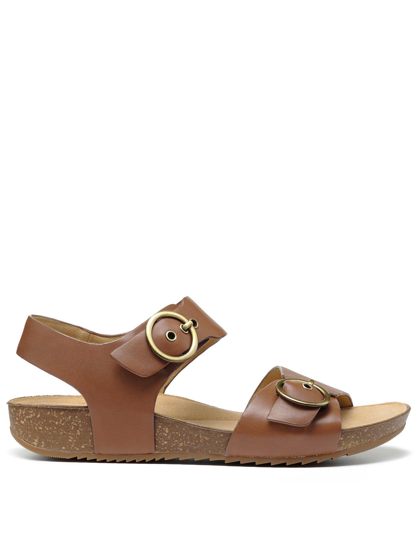 wide fit footbed sandals
