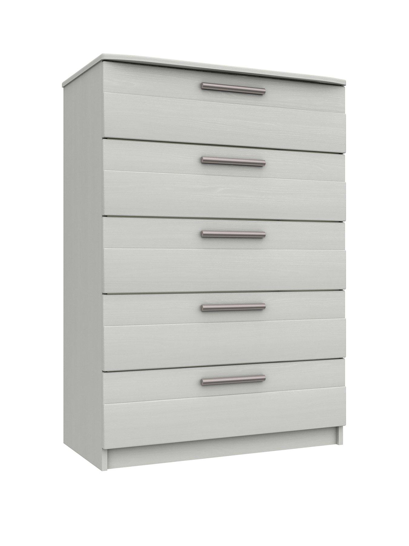  image of one-call-taylor-ready-assembled-5-drawer-chest