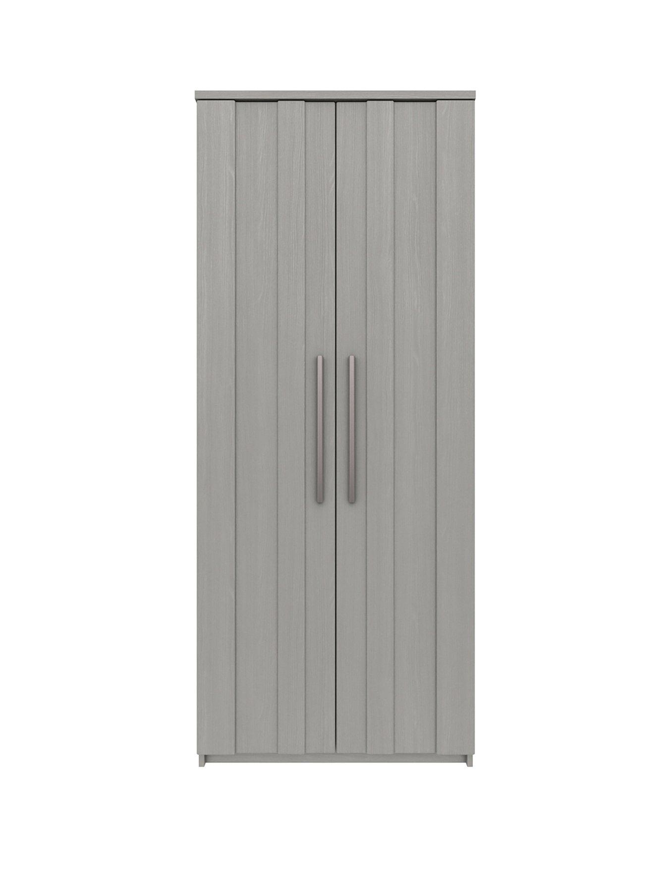 undefined Taylor Ready Assembled 2 Door Wardrobe