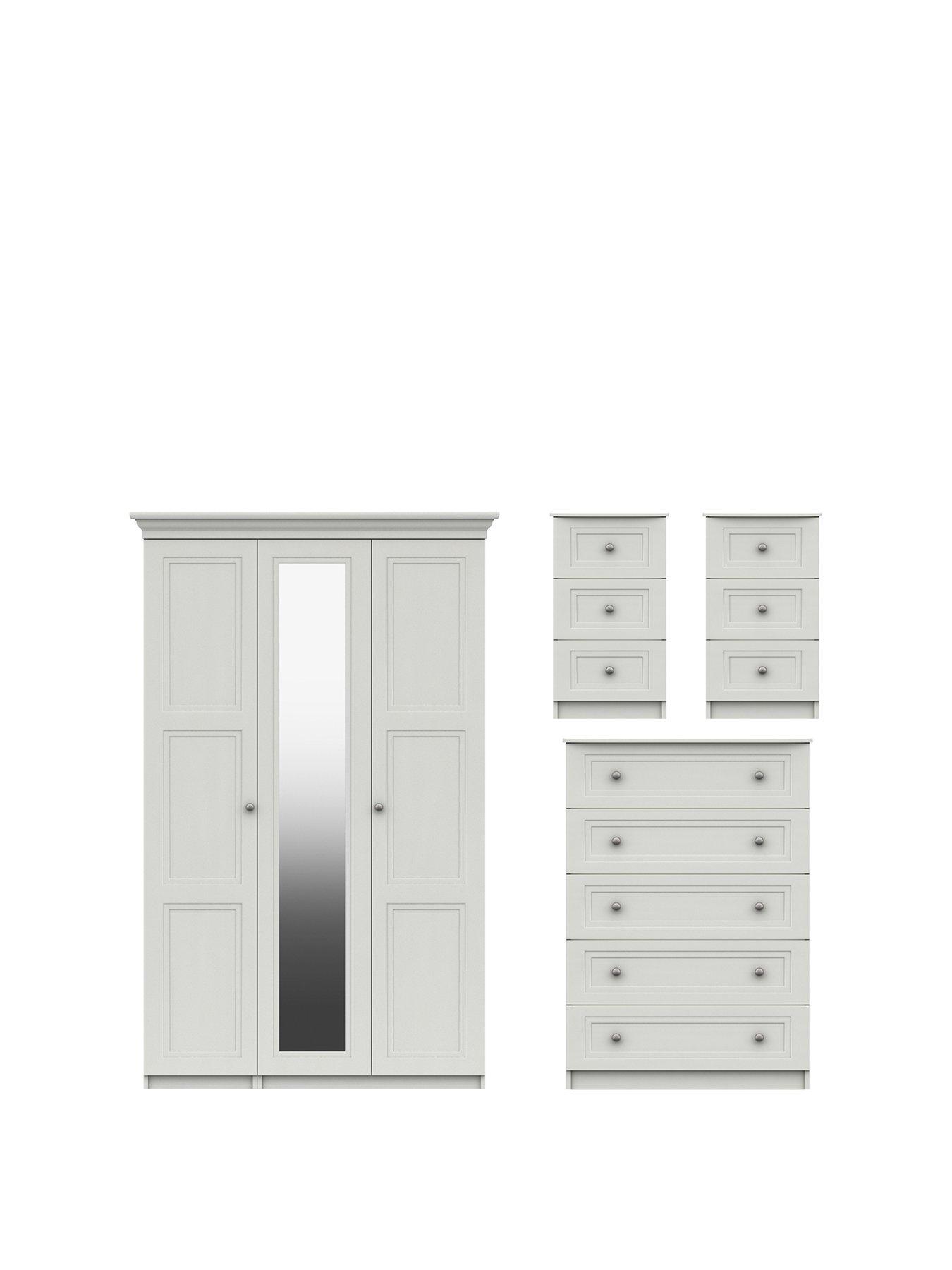 one-call-reid-4-piecenbsppart-assemblednbsppackage-3-door-mirrored-wardrobe-5-drawer-chest-and-2-bedside-cabinets
