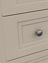 image of reid-4-piecenbsppart-assemblednbsppackage-3-door-mirrored-wardrobe-5-drawer-chest-and-2-bedside-cabinets
