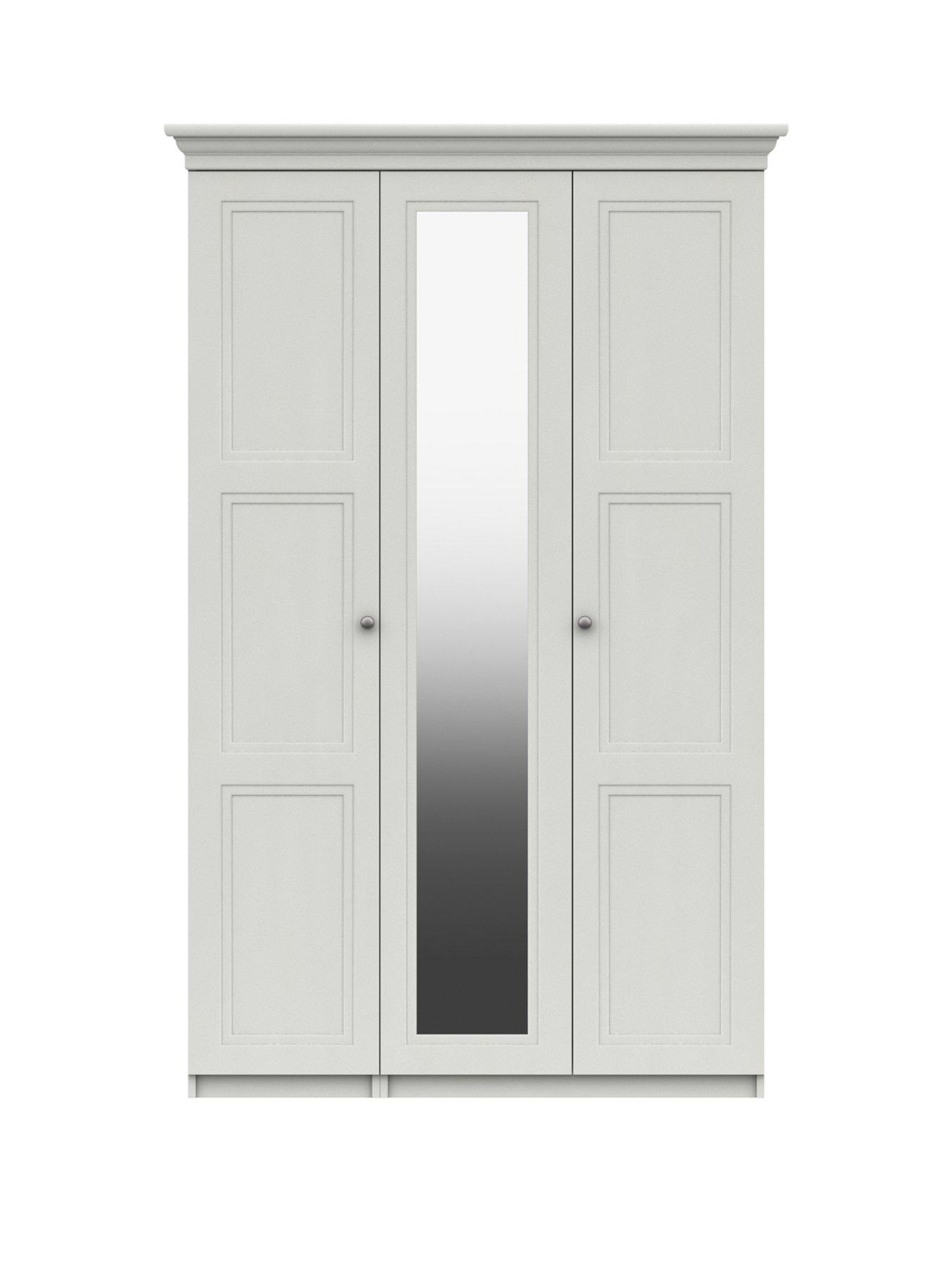 one-call-reid-part-assemblednbsp3-doornbspmirrored-wardrobe