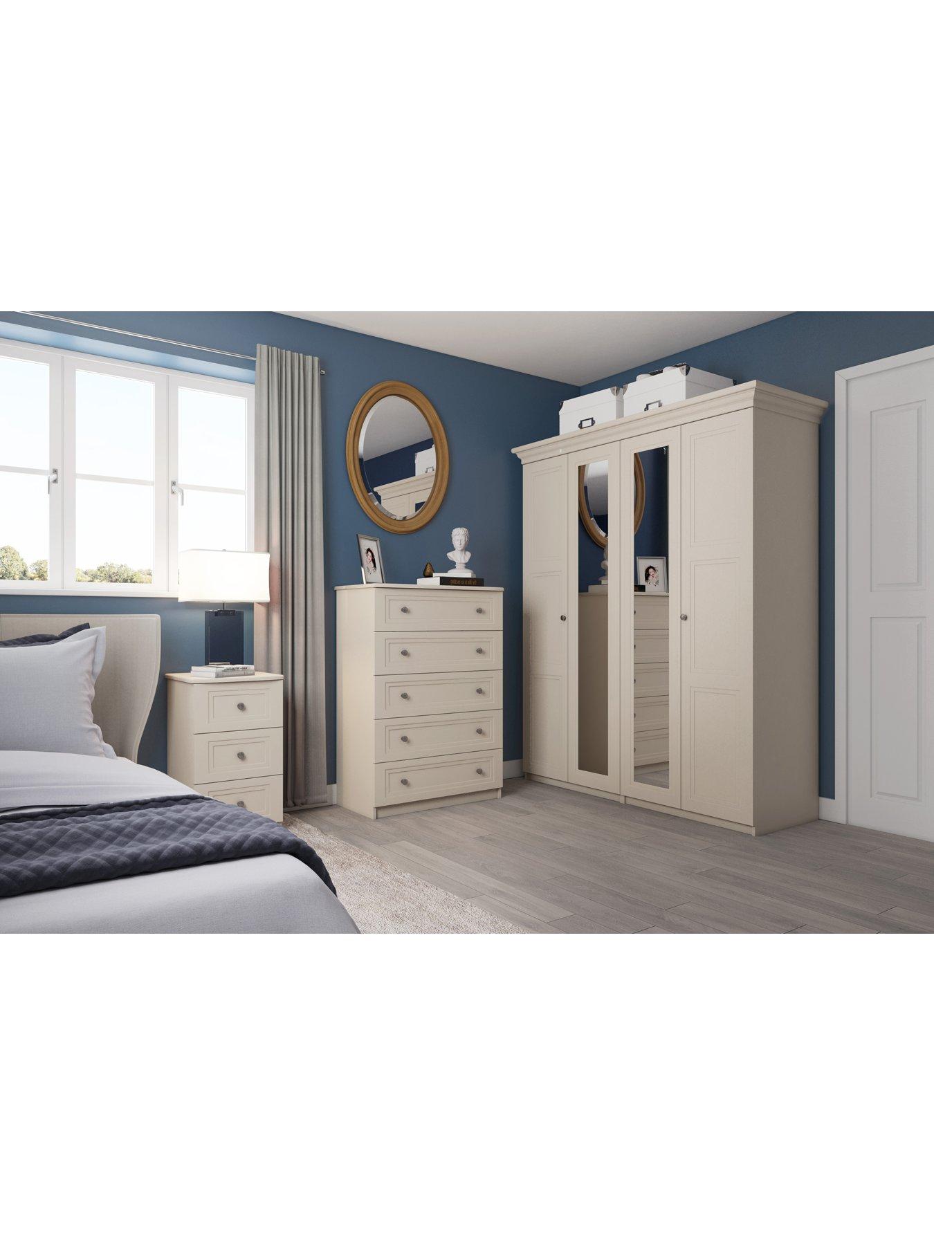 stillFront image of one-call-reid-ready-assembled-5-drawer-chest