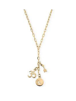 ChloBo Chlobo Gold Plated Silver Strength Of The Moon Necklace Picture