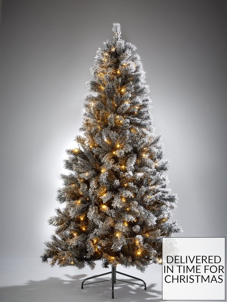 very-home-6ft-black-forest-flocked-pre-lit-christmas-tree