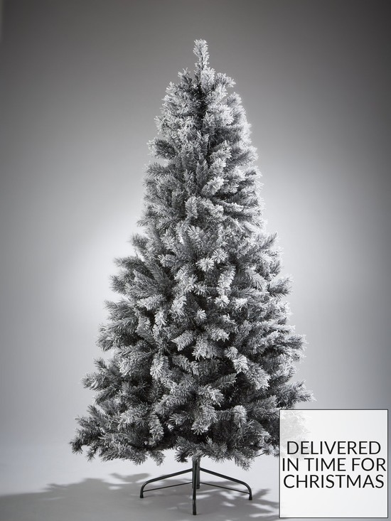 stillFront image of very-home-6ft-black-forest-flocked-pre-lit-christmas-tree