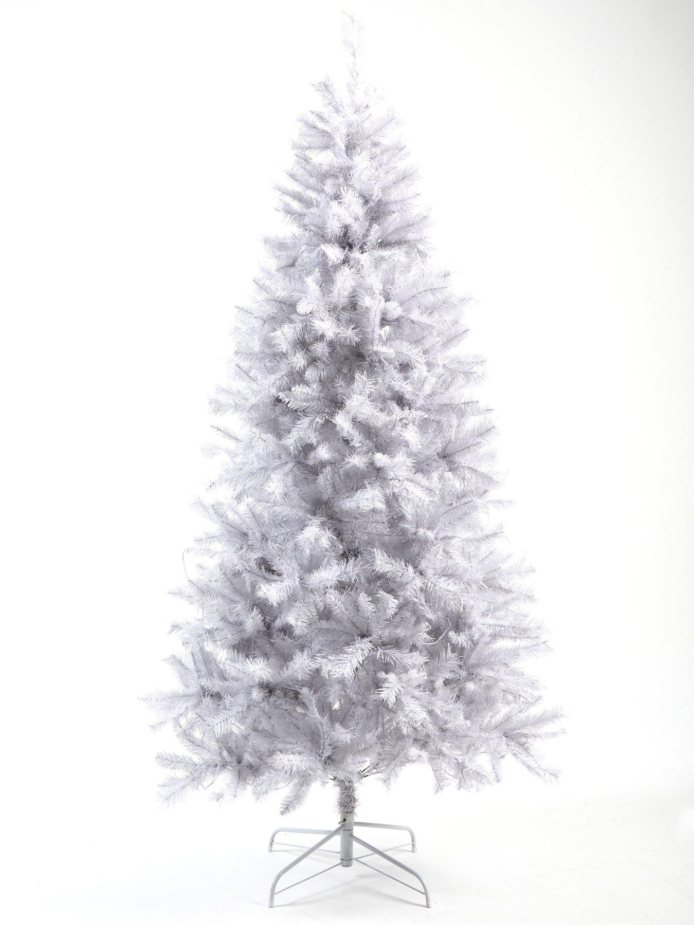  image of very-home-7ft-regal-dual-function-pre-lit-white-christmas-tree