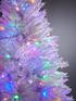  image of 7ft-regal-dual-function-pre-lit-white-christmas-tree