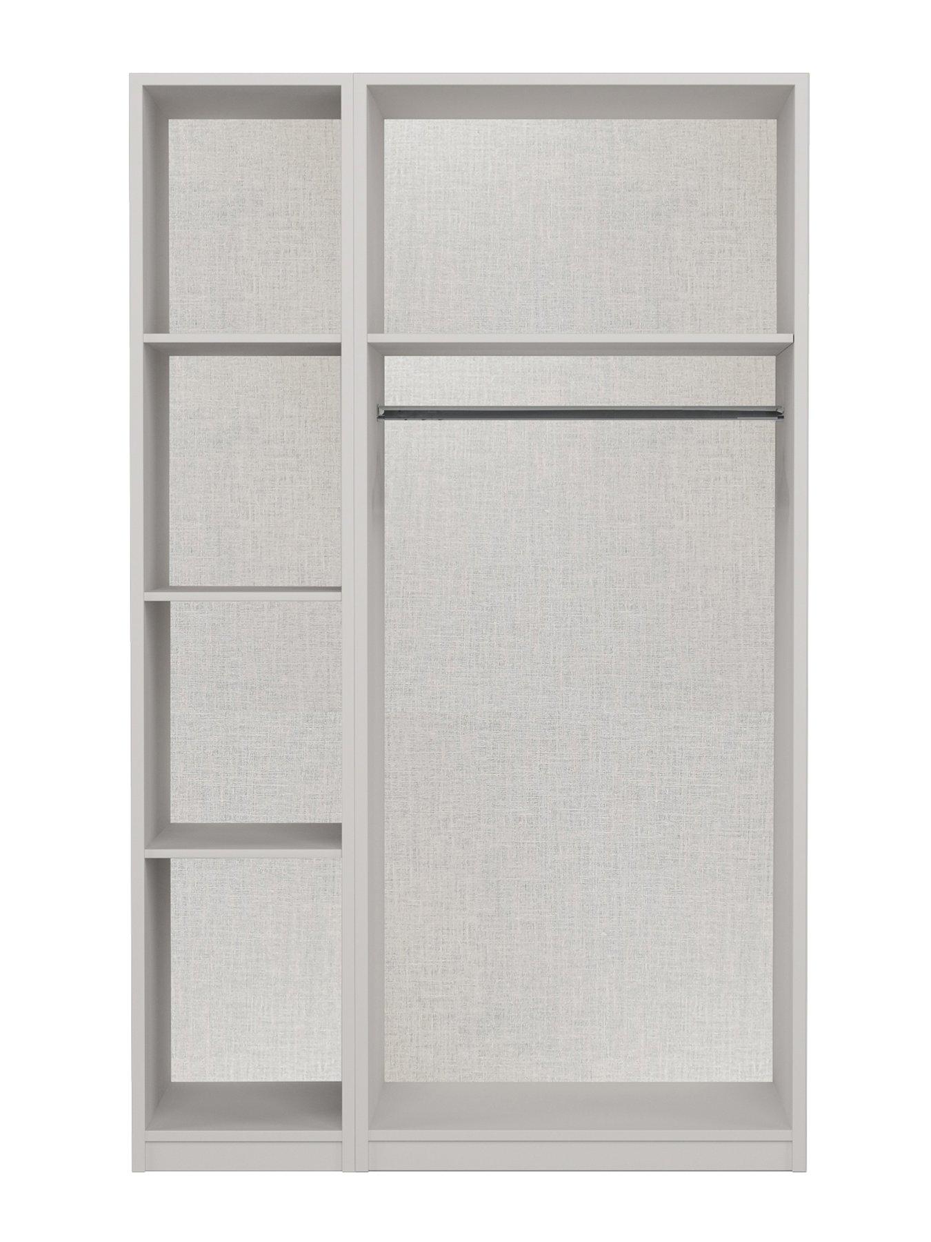 image of one-call-smyth-part-assemblednbsp3-doornbspmirrored-wardrobe
