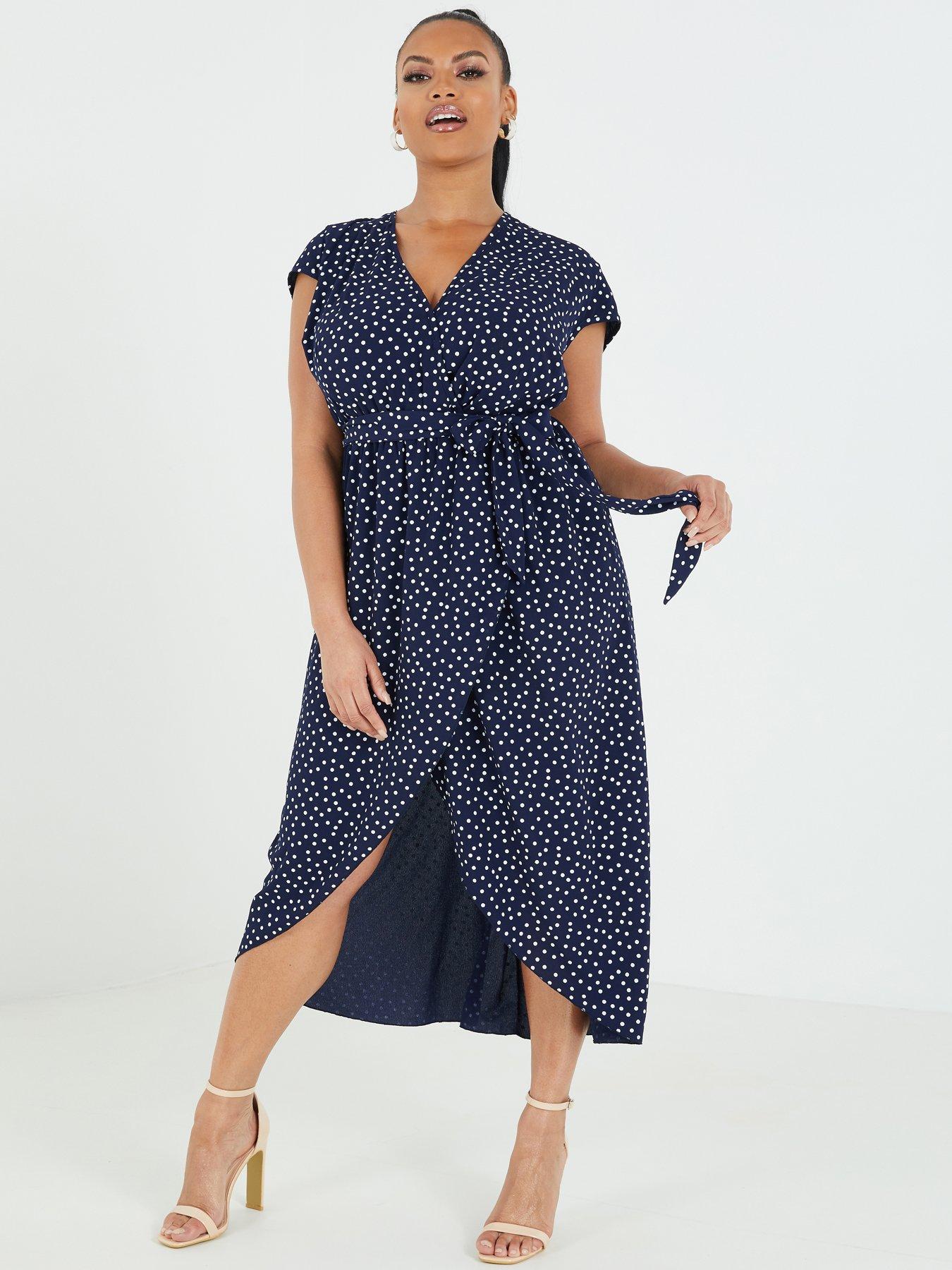 littlewoods polka dot dress