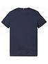 image of tommy-hilfiger-boys-short-sleeve-essential-logo-t-shirt-navy