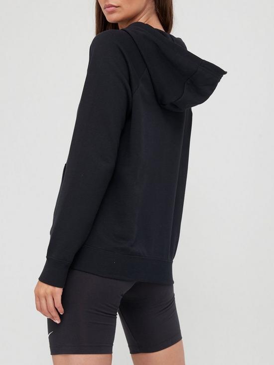 stillFront image of nike-nsw-essential-funnel-hoodie-black