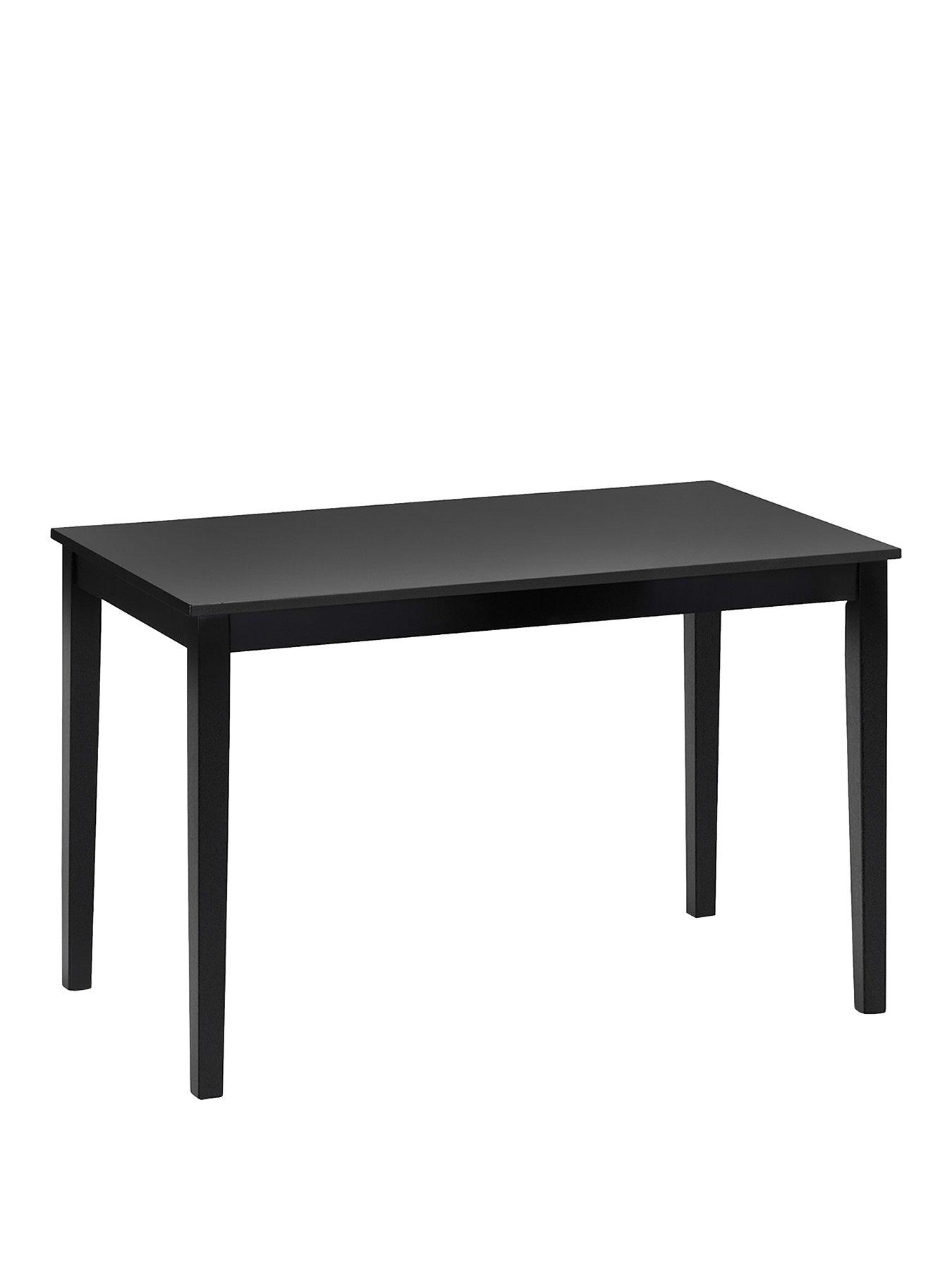 Image 2 of 3 of Julian Bowen Hudson 114 cm&nbsp;Dining Table - Black