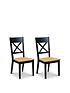  image of julian-bowen-pair-of-hockley-chairs-blackoak