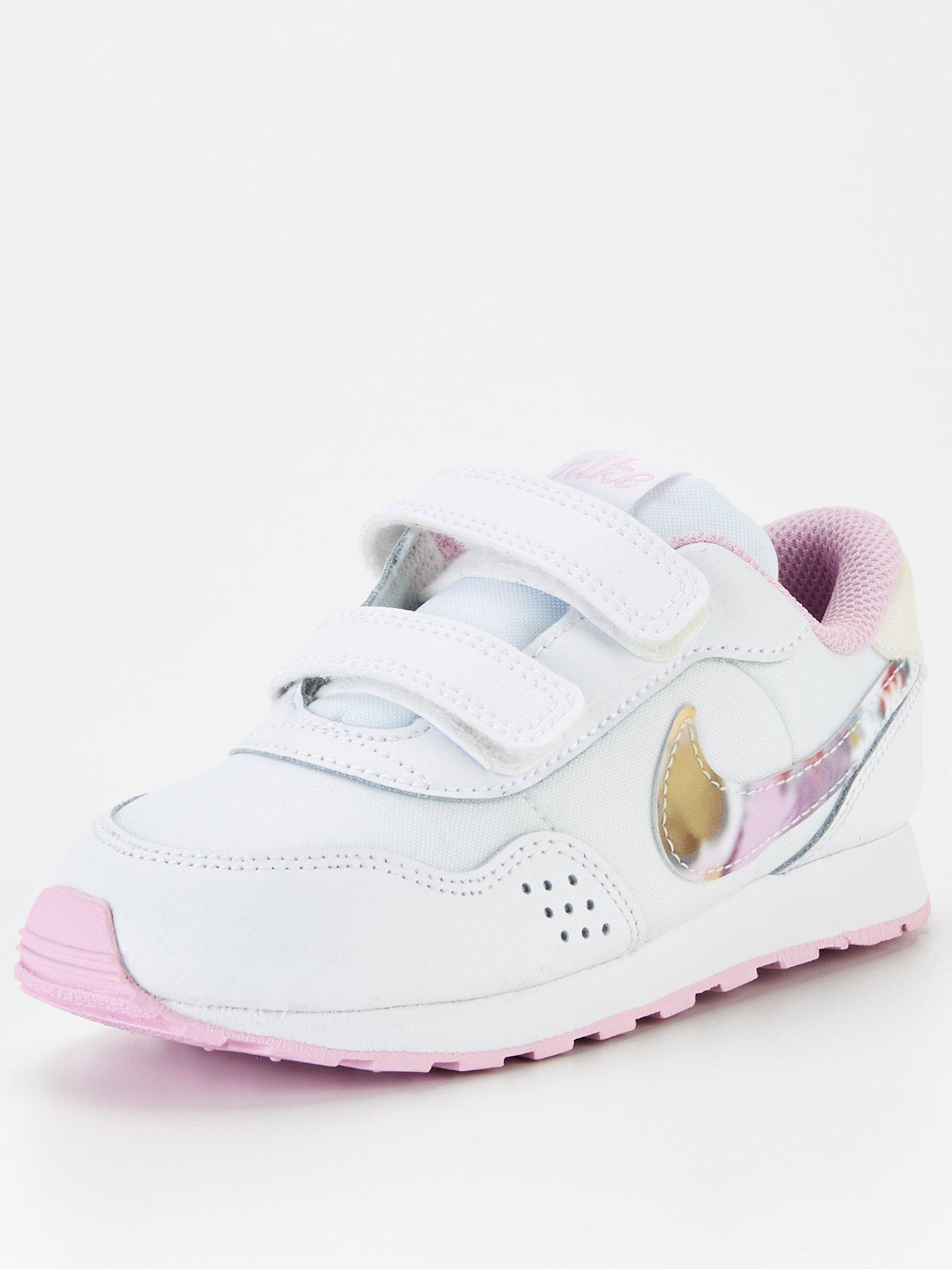 baby white nike trainers