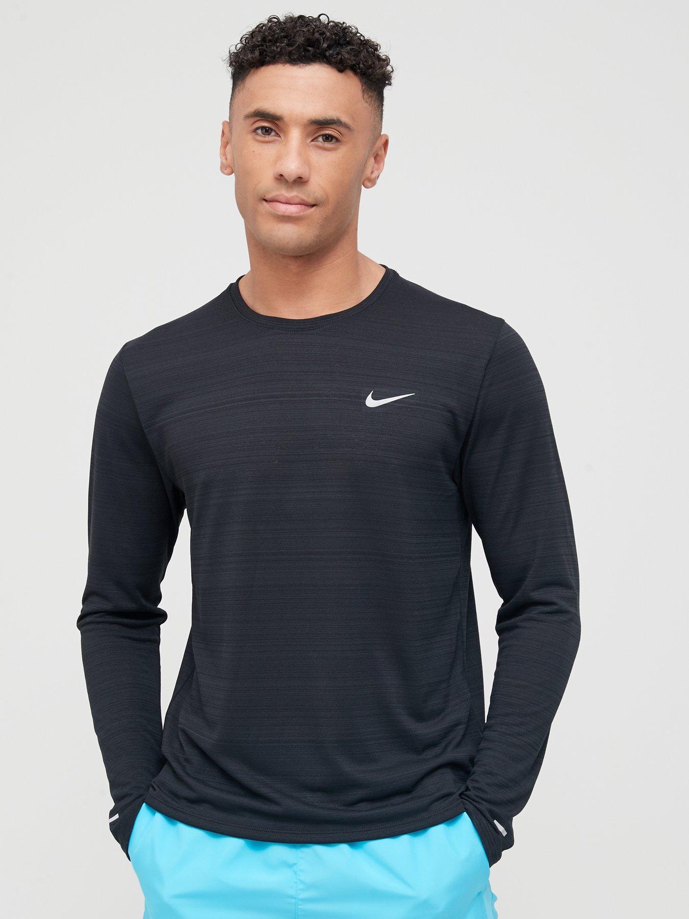 nike miler long sleeve top