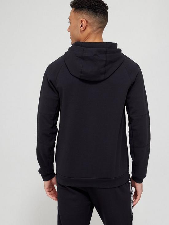stillFront image of nike-sportswear-modern-full-zip-hoodie-black