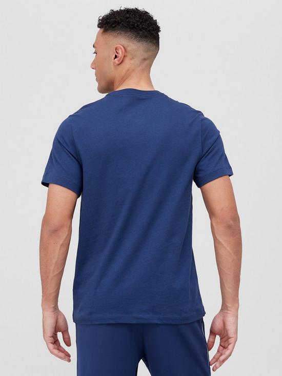 stillFront image of nike-sportswear-futura-t-shirt-navy