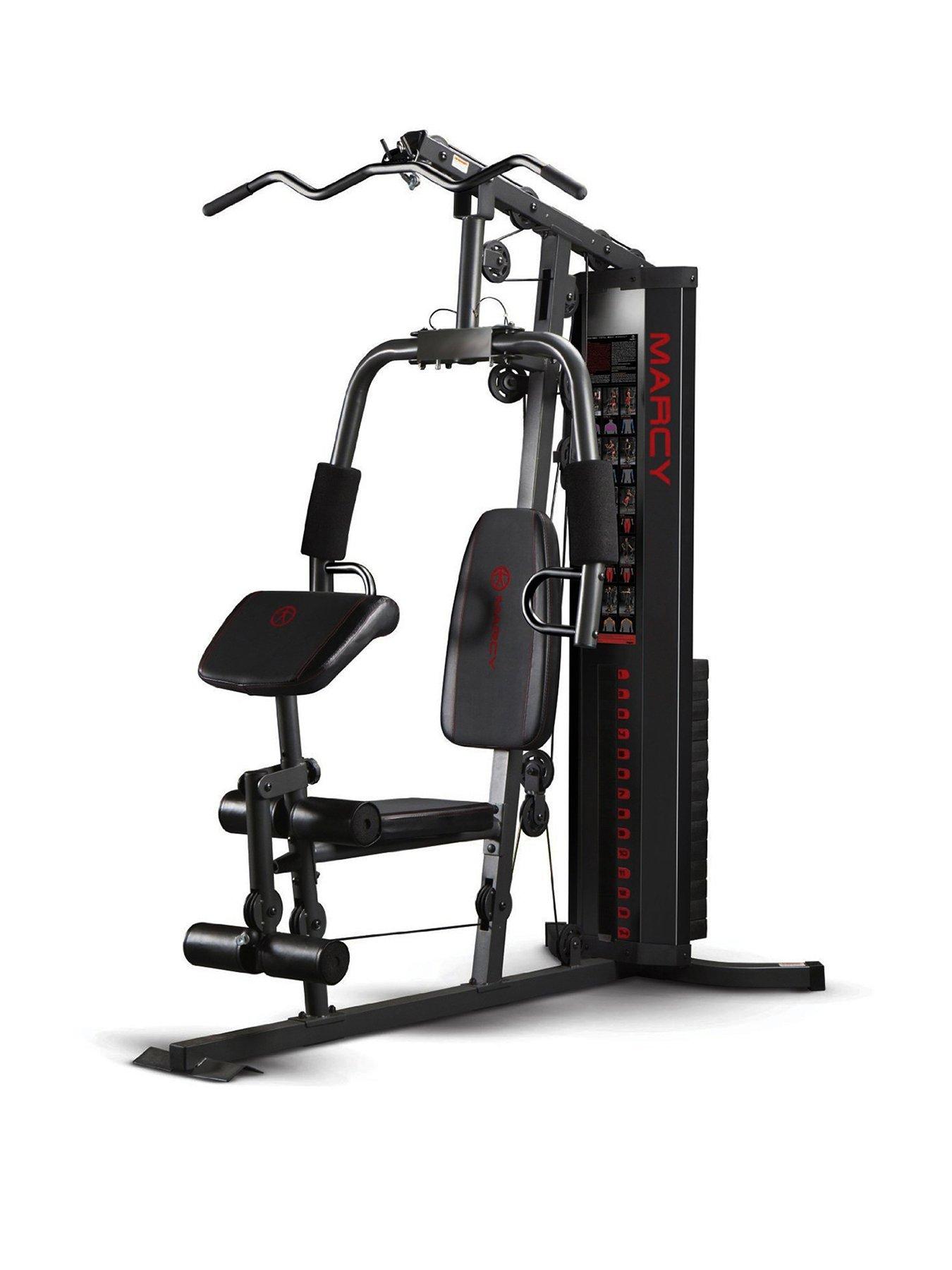 undefined Eclipse HG3000 Compact Home Gym with Weight Stack, 68 kg