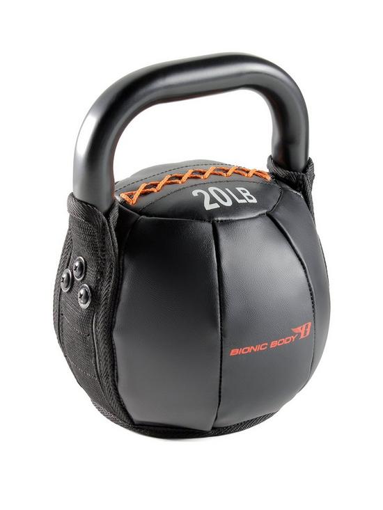 front image of bionic-body-soft-kettlebell-20lb