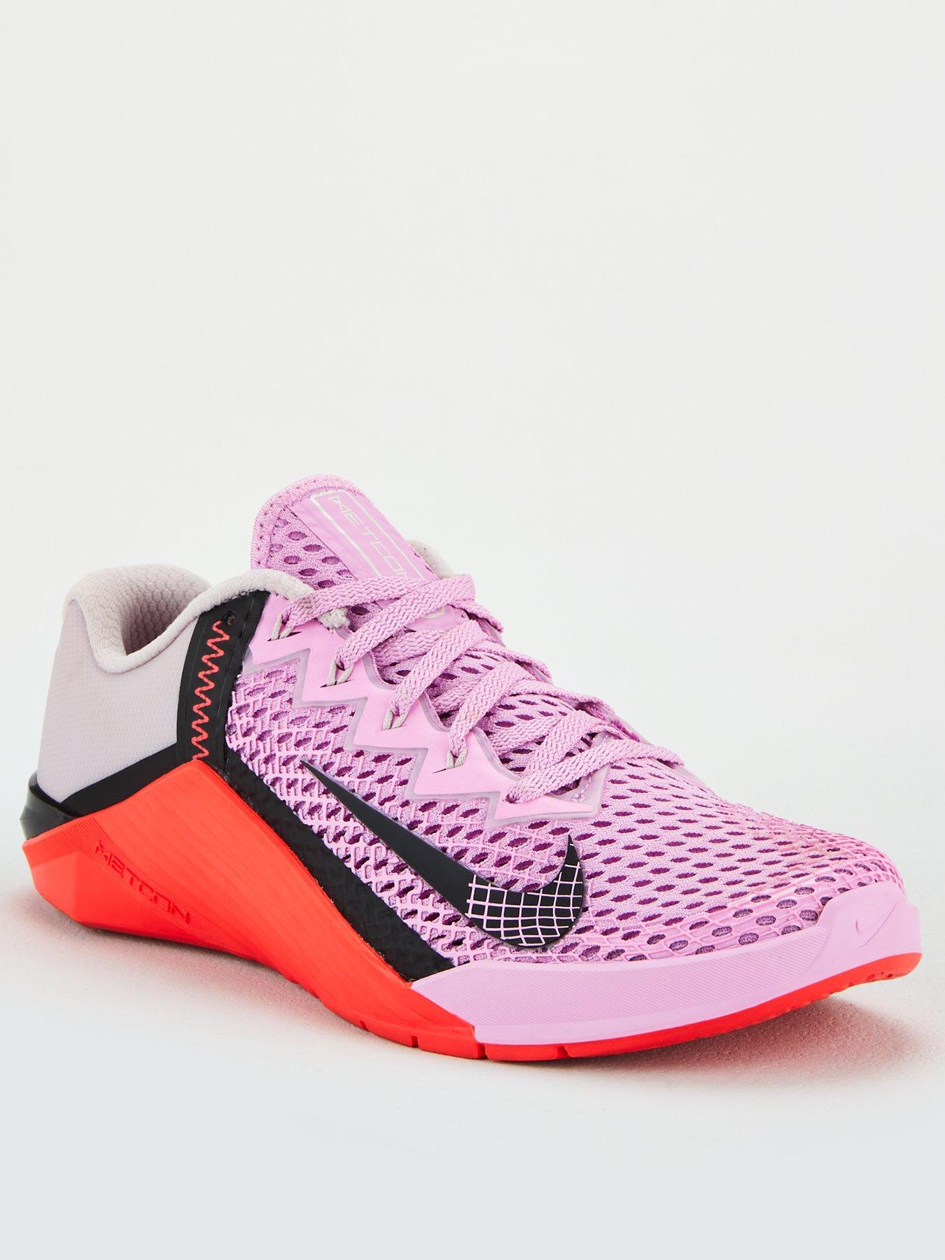 nike metcon white pink