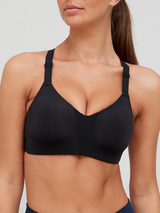 front image of nike-high-support-rival-sports-bra-blacknbsp
