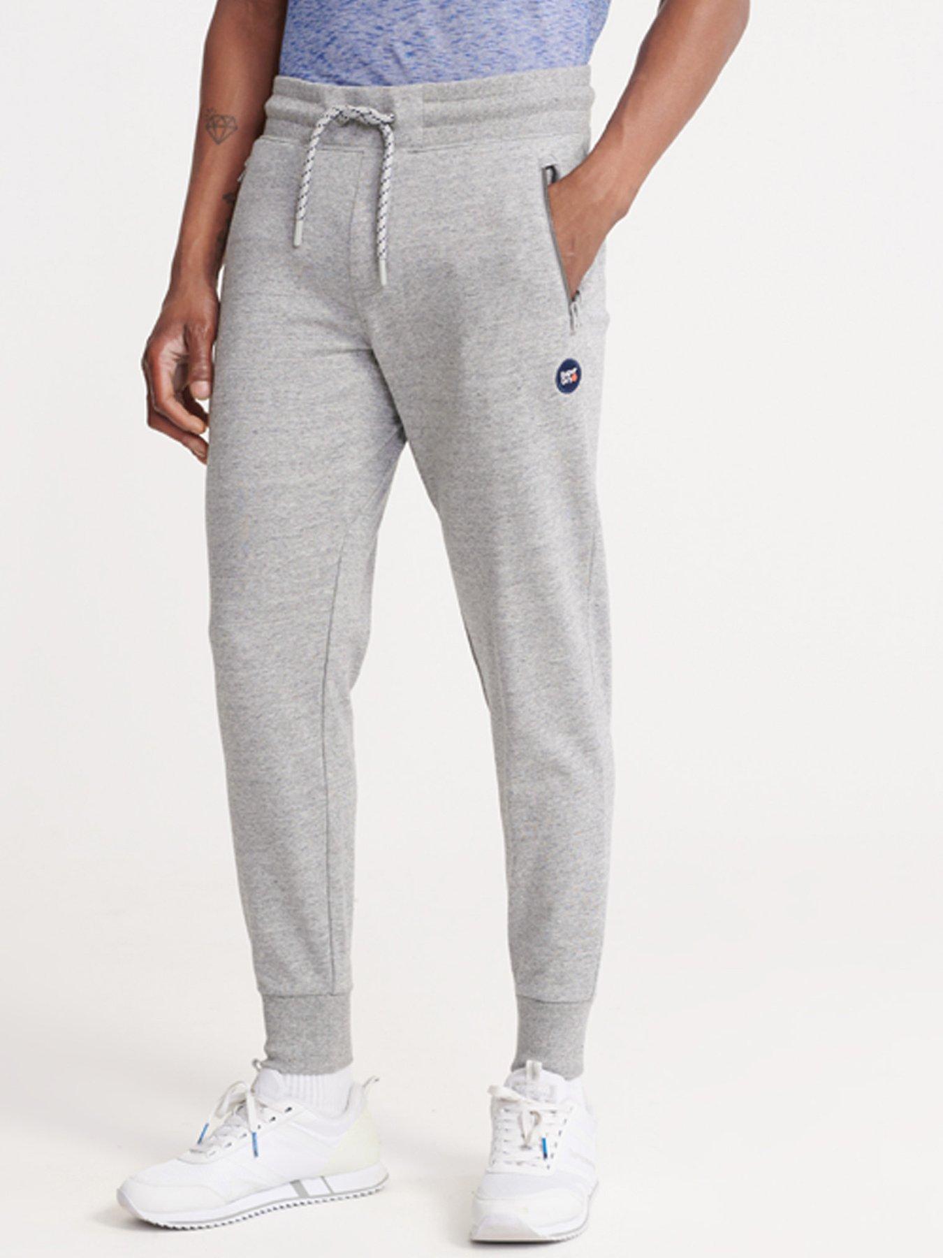 superdry open hem joggers