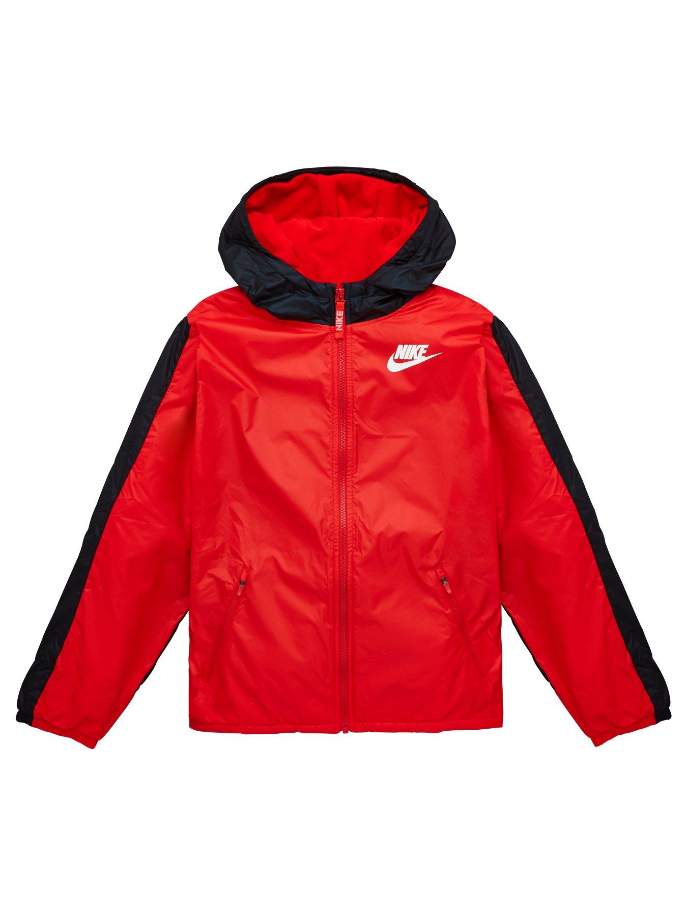 nike fleece lined jacket boys