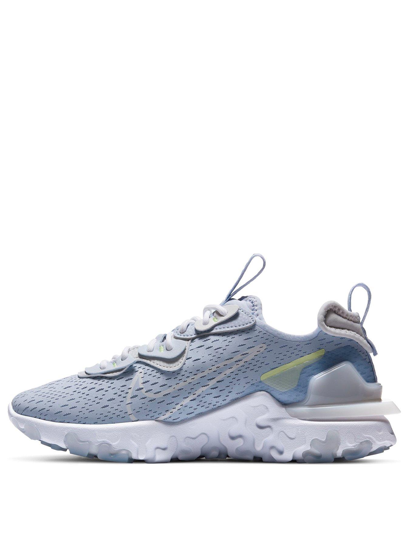 nike react baby blue