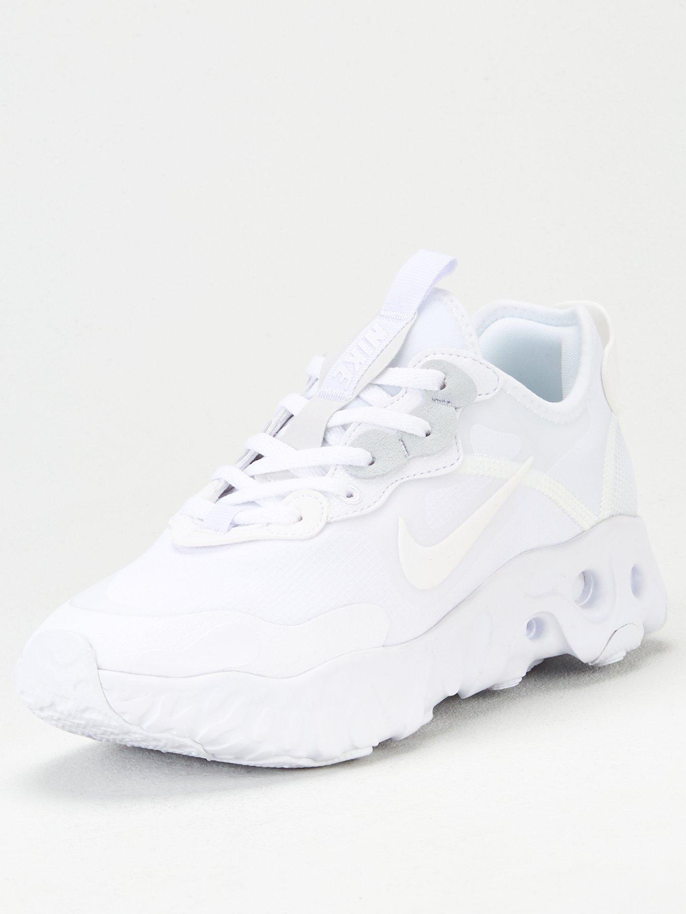 white nike react art3mis