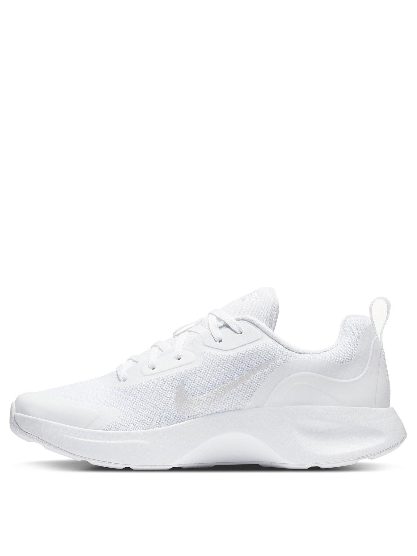nike white and black wearallday trainers