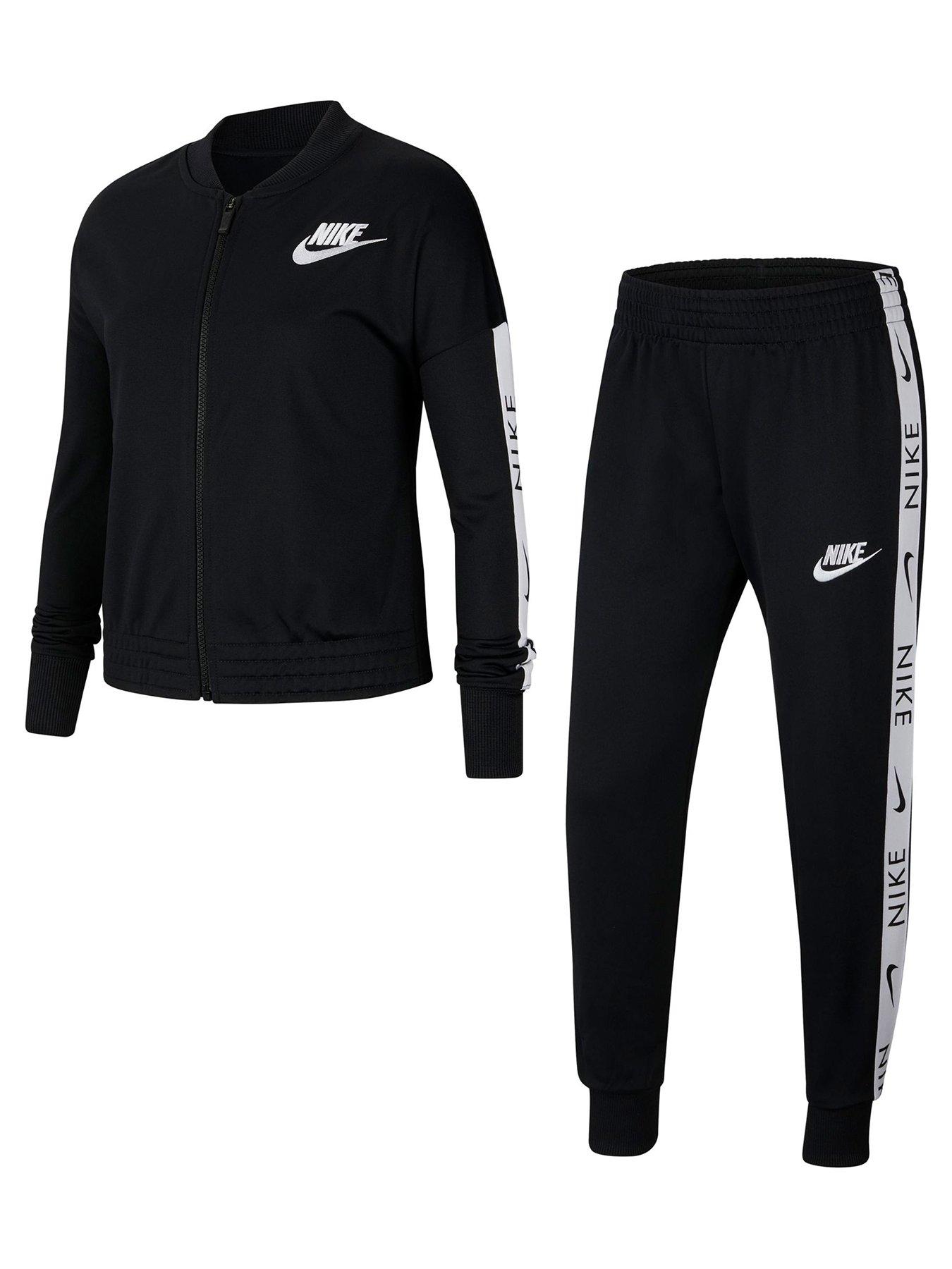 girls nike tricot tracksuit